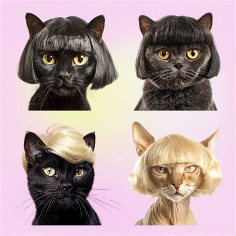 Cats with Wigs: A Purrfect Way to Elevate Your Cat's Style