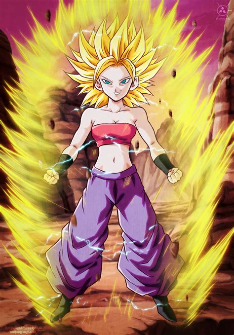 Caulifla: The Saiyan Warrior Princess of Dragon Ball Super