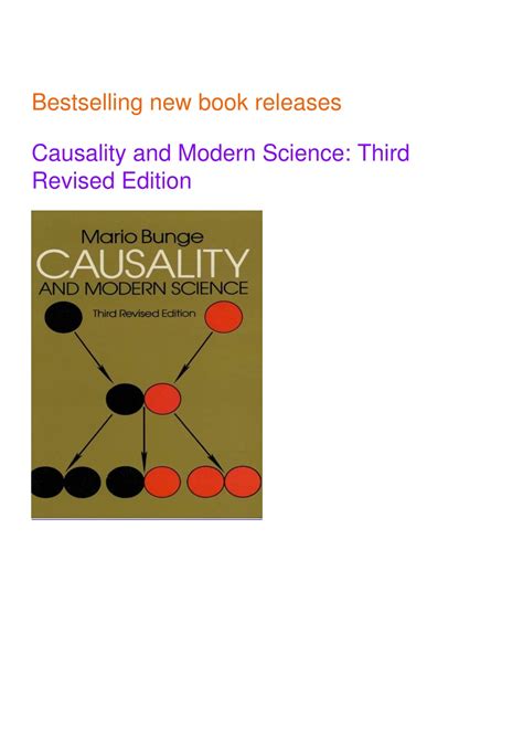 Causality and Science Recorrected and Revised Edition PDF