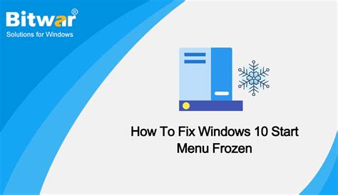 Causes of a Frozen Start Menu