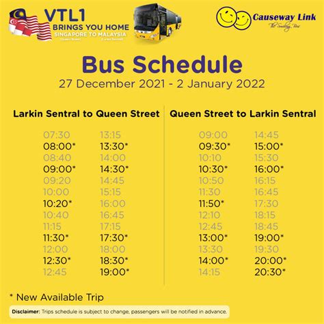 Causeway Link Bus Schedule: Your Ultimate Guide to Hassle-Free Travel