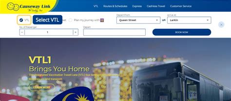 Causeway Link VTL Bus Ticket Booking Online: Your Comprehensive Guide