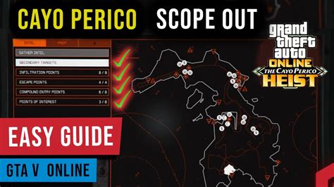 Cayo Perico Scope Out Map