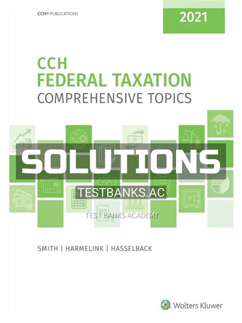 Cch Federal Taxation Solutions Ch 14 Reader