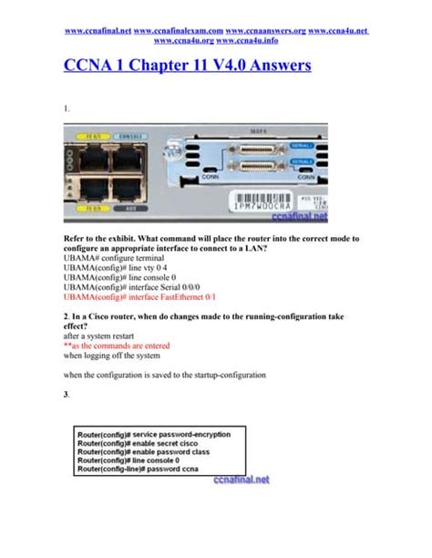 Ccna 1 Chapter 11 Answers Reader