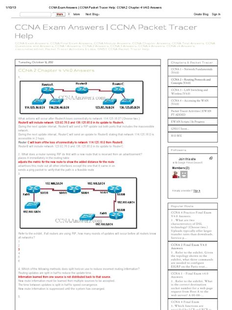 Ccna 4 Chapter 2 Exam Answers 2013 Epub