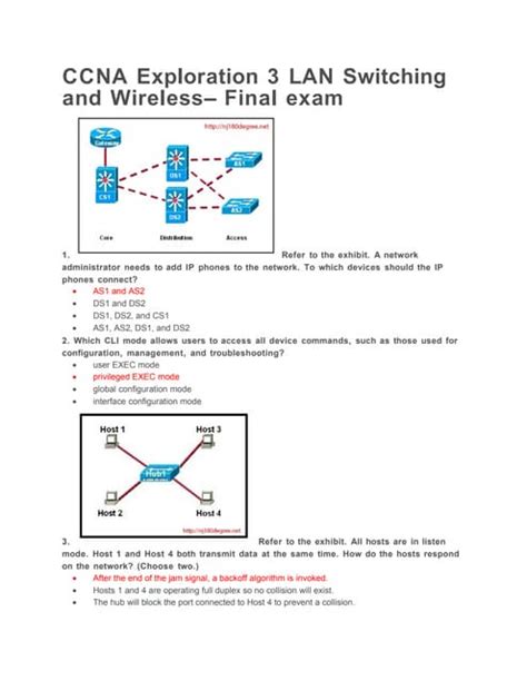 Ccna Exploration Lan Switching Wireless Exam Answers Epub