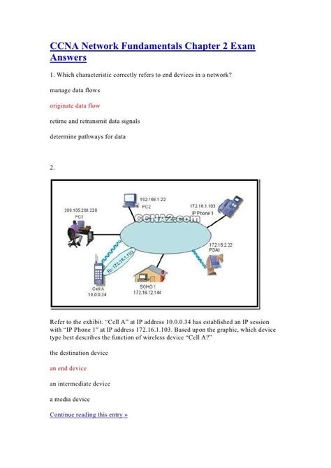 Ccna Network Fundamentals Chapter 2 Answers PDF