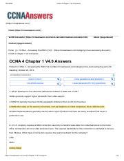 Ccna4 Chapter 1 Answers Epub