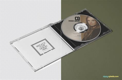 Cd Cover Template Photoshop