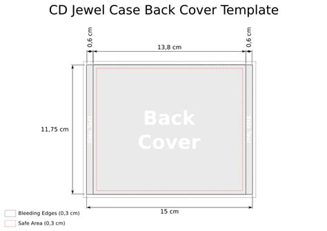 Cd Jewel Case Cover Template
