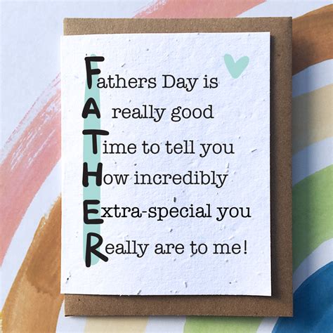 Celebrate Dad with a Heartfelt Dad Acrostic Poem This Father's Day!