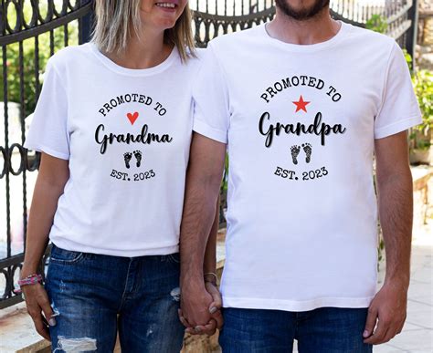 Celebrate Grandparenthood with Timeless Grandma and Grandpa T-Shirts