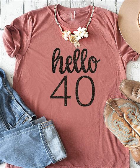 Celebrate Life's Milestone with Style: A Guide to Choosing the Perfect 40th Birthday T-Shirt