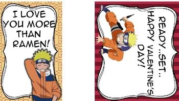 Celebrate Valentine's Day with Naruto-Themed Love Cards!