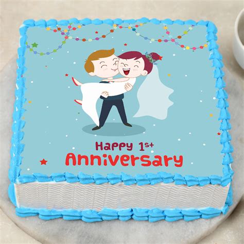 Celebrate Your First Year in Scrumptious Style: The Perfect 1st Anniversary Cake for Every Love Story