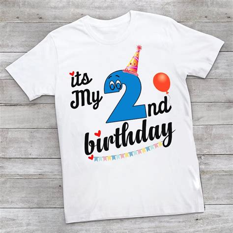 Celebrate Your Little One's Milestone with the Perfect Second Birthday T-Shirt