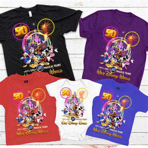 Celebrate the Magic: Disney 50th Anniversary Shirt