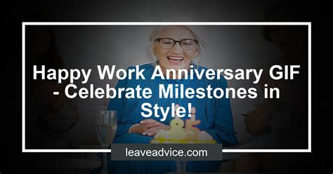 Celebrate the Milestones: Happy Work Anniversary Images that Inspire