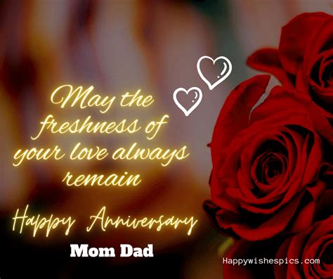 Celebrate the Unforgettable Bond: Happy Wedding Anniversary to Mom and Dad