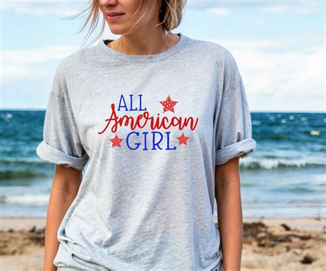 Celebrate the birth of the USA with style and flair by donning a custom-designed July 4th shirt.