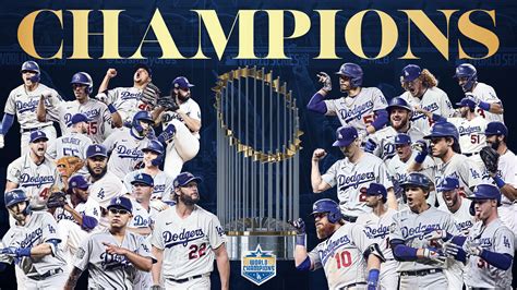 Celebrating the Dodgers' Triumphant World Series Victories: A Legacy of Excellence in Baseball