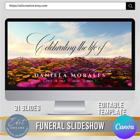 Celebration Of Life Slideshow Template