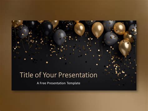 Celebration Ppt Template