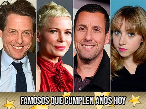 Celebridades Cumplen Años Hoy