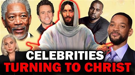 Celebrities Turning to Christianity: A Conversion Chronicle