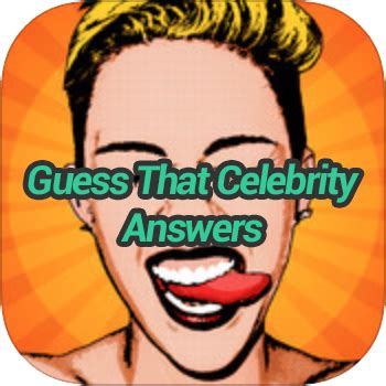 Celebrity Guess App Answers Reader