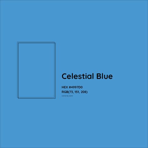 Celestial Blue: