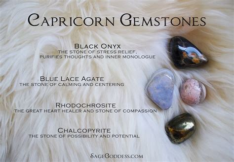 Celestial Harmony: Capricorn Stones and Crystals for Cosmic Connection