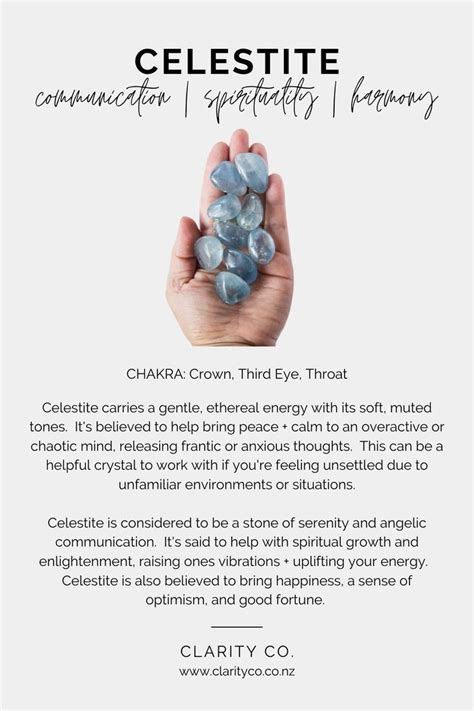 Celestite's Metaphysical Meaning