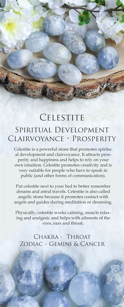 Celestite: The Stone of Angels