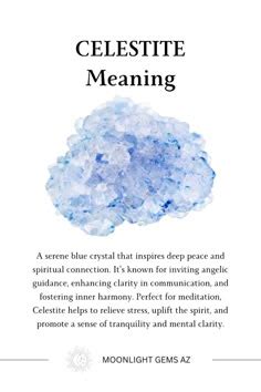 Celestite Gemstone: A Celestial Messenger of Tranquility and Spiritual Connection