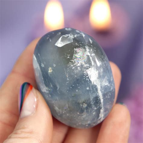 Celestite Tumbled: Unlocking Celestial Serenity and Spiritual Connection