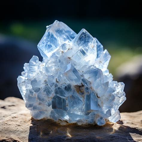 Celestite crystal