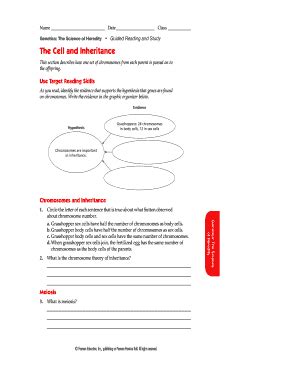 Cell And Inheritance Answers Reader