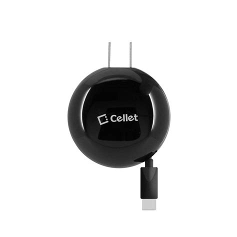 Cellet Retractable Charger Adapter Black Epub