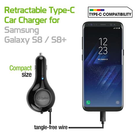 Cellet Retractable Charger Samsung Connectors Doc