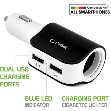 Cellet Universal Powered Charger Android Reader