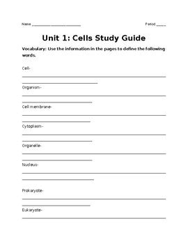 Cells And Heredity Study Guide Answers Doc