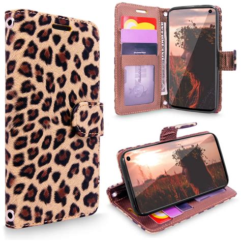 Cellularvilla Wallet Studio Leopard Leather Doc