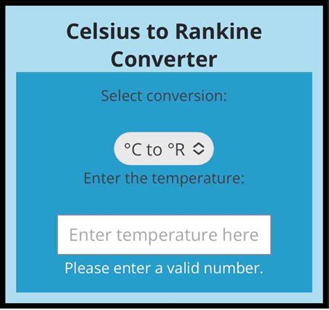 Celsius to Rankine: A Conversion Odyssey