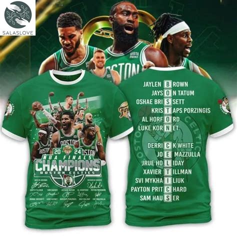 Celtics NBA Champions Shirt: A Symbol of Triumph and Tradition