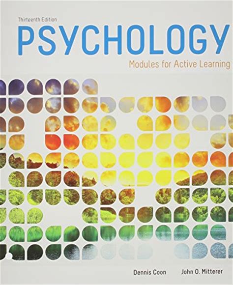 Cengage Advantage Books Psychology Modules for Active Learning Loose-leaf Version Doc
