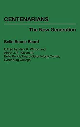 Centenarians The New Generation Kindle Editon