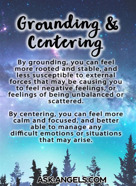 Centering and Grounding: