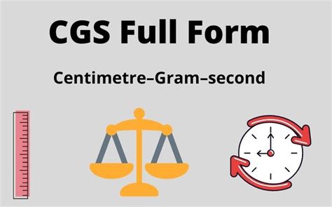 Centimeter, Gram, Second: Unveiling the CGS System